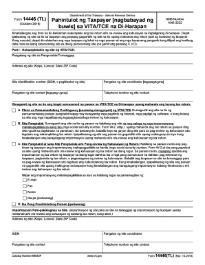 IRS Form 14446 (TL) Taxpayer Consent