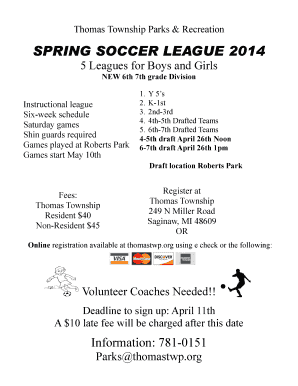 Thomas Township Parks &amp;amp