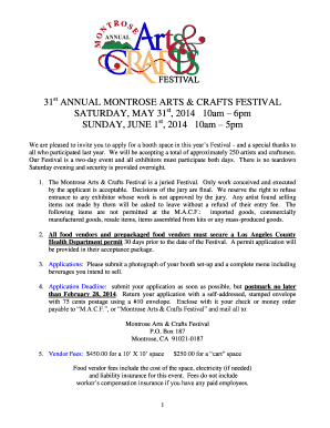 6pm SUNDAY JUNE 1 b2014b 10am 5pm - The Montrose bb