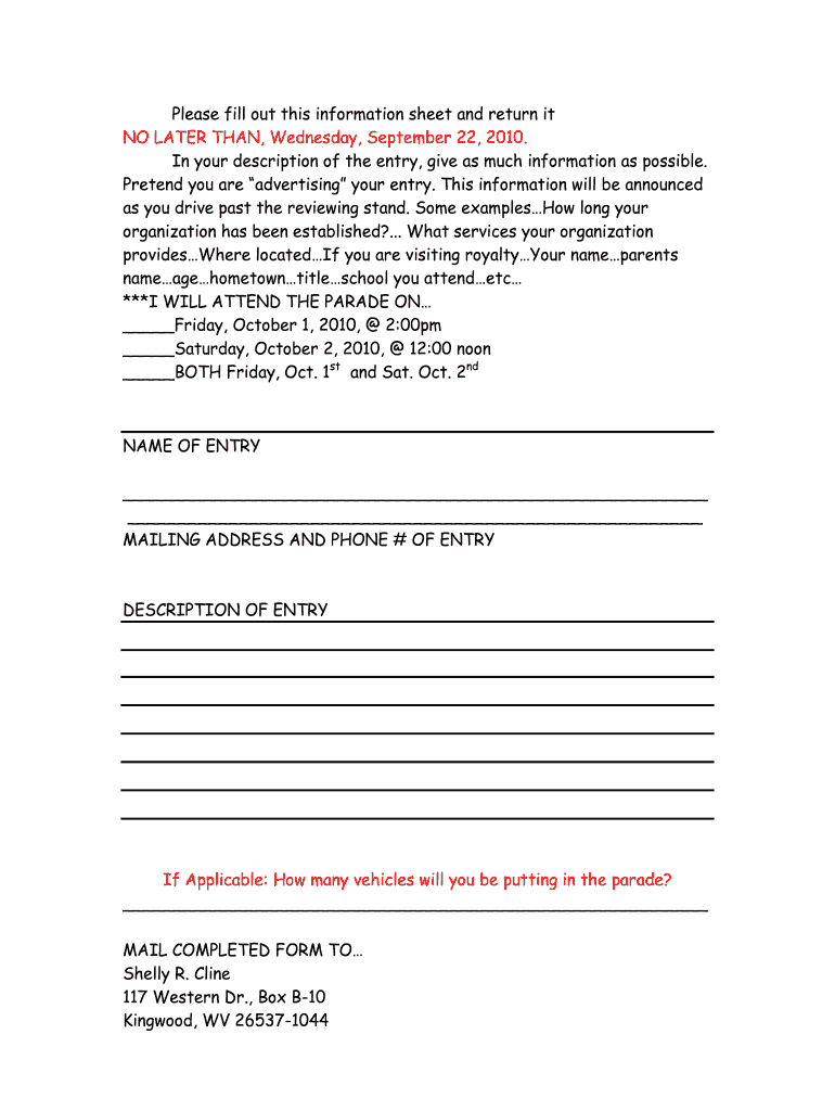 Form preview