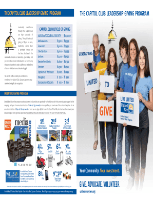United Way Leadership Giving Program