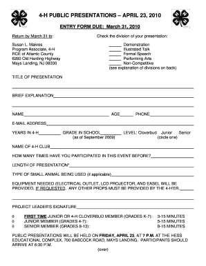 Form preview
