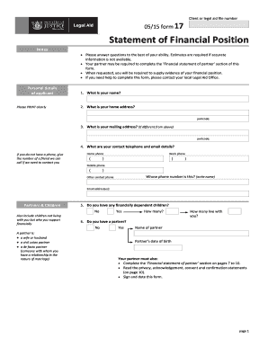 New Zealand Legal Aid Financial Statement