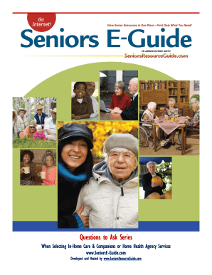 In-Home Care and Home Health Agency Selection Guide
