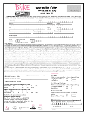 26.2 with Donna Entry Form