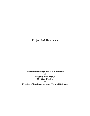 Weekly project status report template ppt - Proj102 Handbook NEW Ed Page Num unalLARGE Final Proj102 Handbook NEW Ed Page Num unalLARGE Final - myweb sabanciuniv