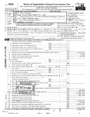 Form 990 Return of Organization Exempt From Income Tax