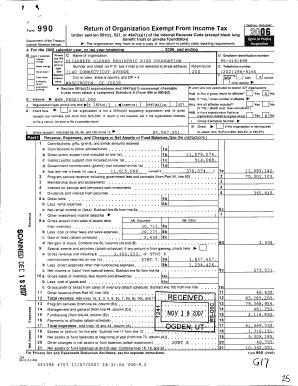 Form 990 Return of Organization Exempt From Income Tax