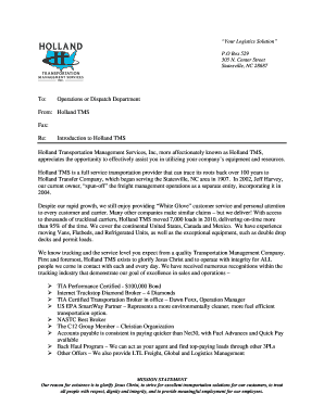 Carrier-Broker Agreement