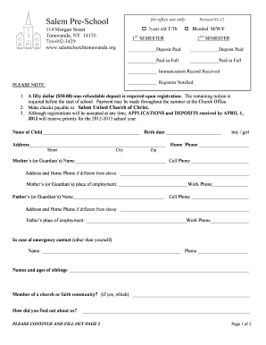 Form preview