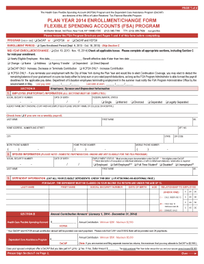 New York City FSA Enrollment Form