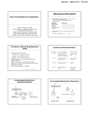 Microsoft PowerPoint - 06-06-13-7-Rachel L Miller MD FAAAAI - Drug Food Allergies and Anaphylaxis Compatibility Mode - columbiamedicinecme