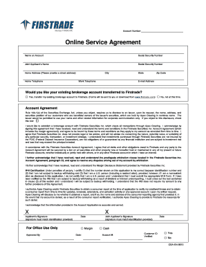 Firstrade Securities Account Agreement