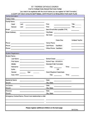 Authorization letter for death certificate - A COPY OF EACH CHILD'S BAPTISMAL CERTIFICATE IS REQUIRED FOR OUR FILES