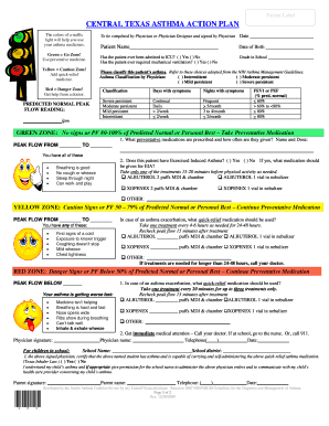 Central Texas Asthma Action Plan