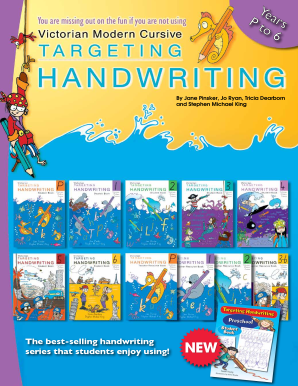 VIC Targeting Handwriting Student Book