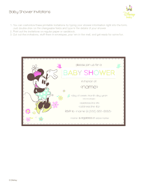 Baby Shower Invitations