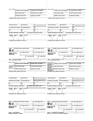 Form W-2 Instructions for Employee