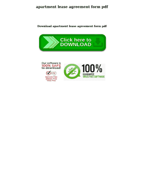Apartment Lease Agreement