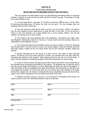 New Jersey Real Estate Contract