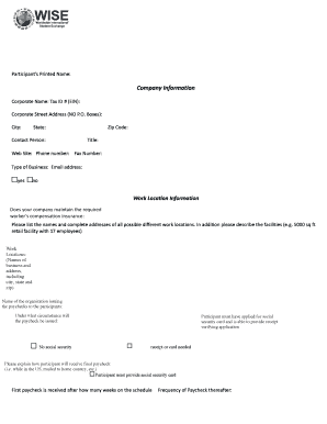 WISE Foundation Summer Work Travel Program Employer Agreement
