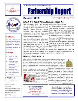 Season of Hope Commitment Form