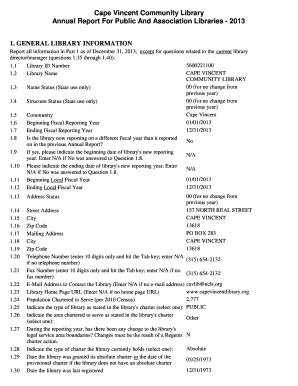New York Annual Report for Public Libraries