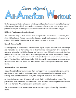 Basketball Summer Workout Drills