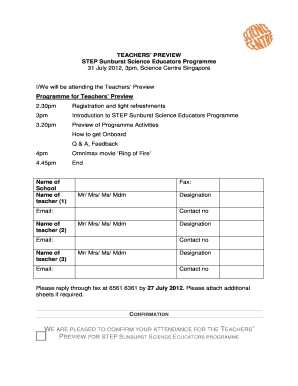 Form preview