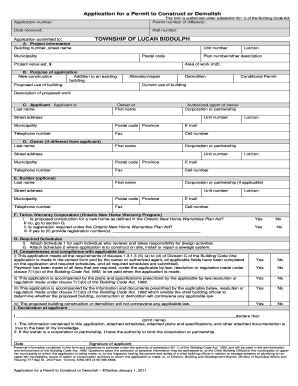 Christmas gift certificate - Application number: Permit number (if different): Date received: Roll number: Application submitted to: A