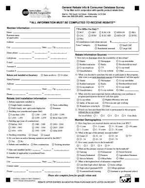 Iowa Electric Resistance Heat Rebate Form