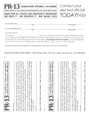 Texas State Employee Pay Raise Request Form