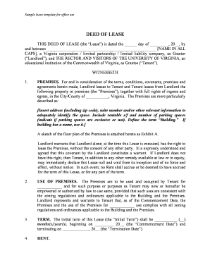 Virginia Office Lease Agreement