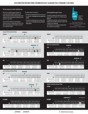 2016 Employer Return Form