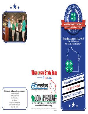 Governor’s Blue Ribbon Meat Products Auction
