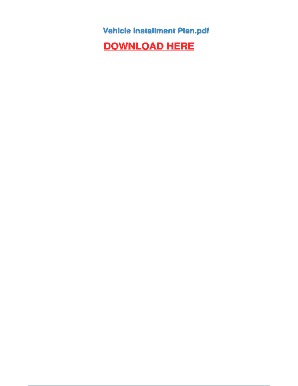 Ohio BMV Fee Installment Plan Application