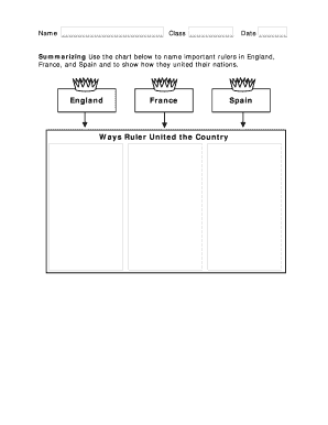 History Summary Form
