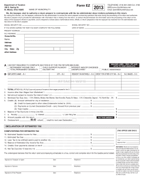 Ohio Municipal Income Tax Return