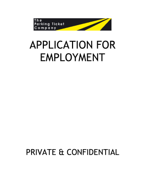 Application for Employment