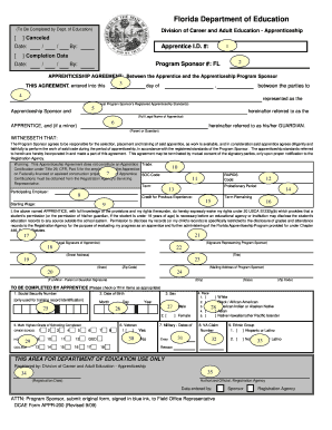 Florida Apprenticeship Agreement