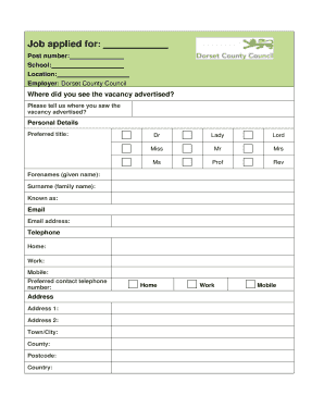 Form preview