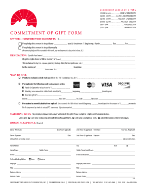 Frostburg State University Donation Form