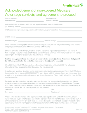 medicare assignment agreement