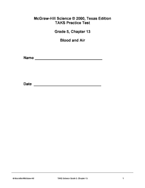 TAKS Practice Test