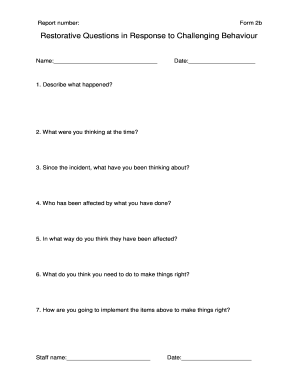 Restorative Questions Form 2b
