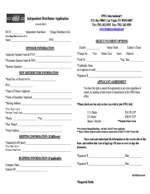 Dwg Distributor ApplicationENGLISH-FRONT-NEW 05-01-08doc