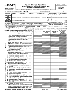 IRS Form 990-PF