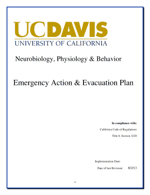 Emergency Action & Evacuation Plan