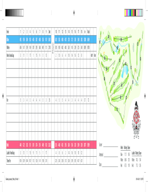 Golf Scorecard