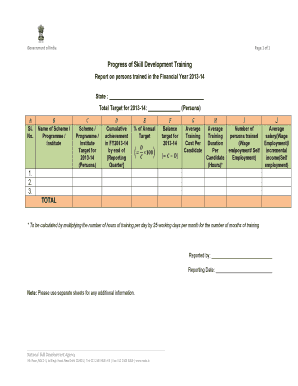 Skill Development Training Report